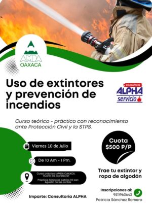Curso: Uso de extintores y prevención de incendios