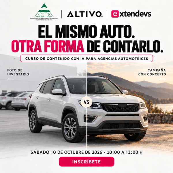 Curso de Contenido con IA para agencias automotrices Curso: Generación de Contenido con IA para Agencias Automotrices